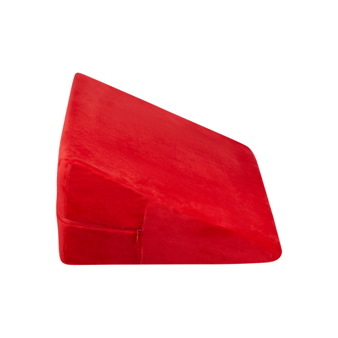 coussin-à-coin-en-velours-2-pièces-Rouge-3