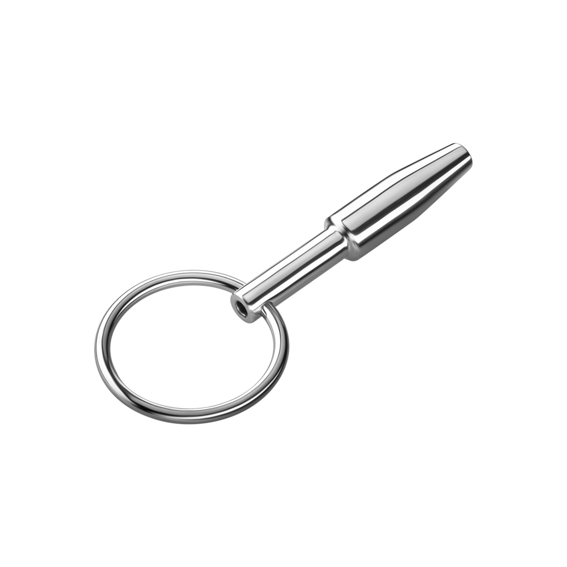 conische-penisplug-5-cm-Zilver-3