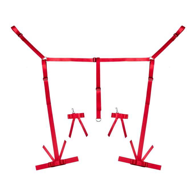 bett-fessel-set-mit-schleifen-Rot-2