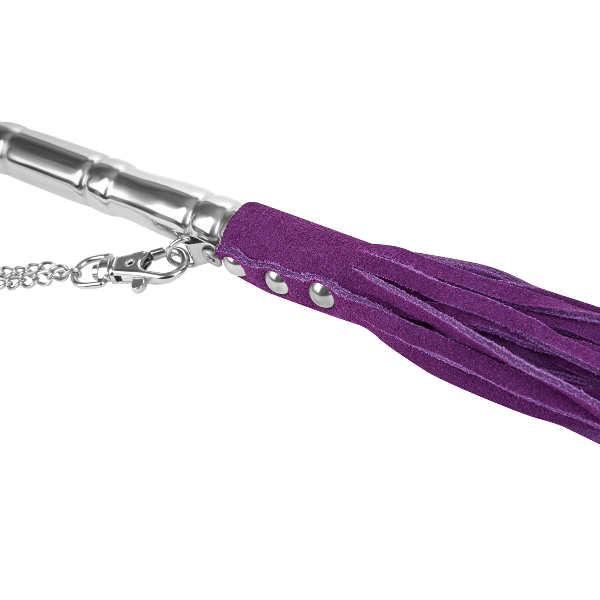 fouet-en-daim-Argent-Violet-3