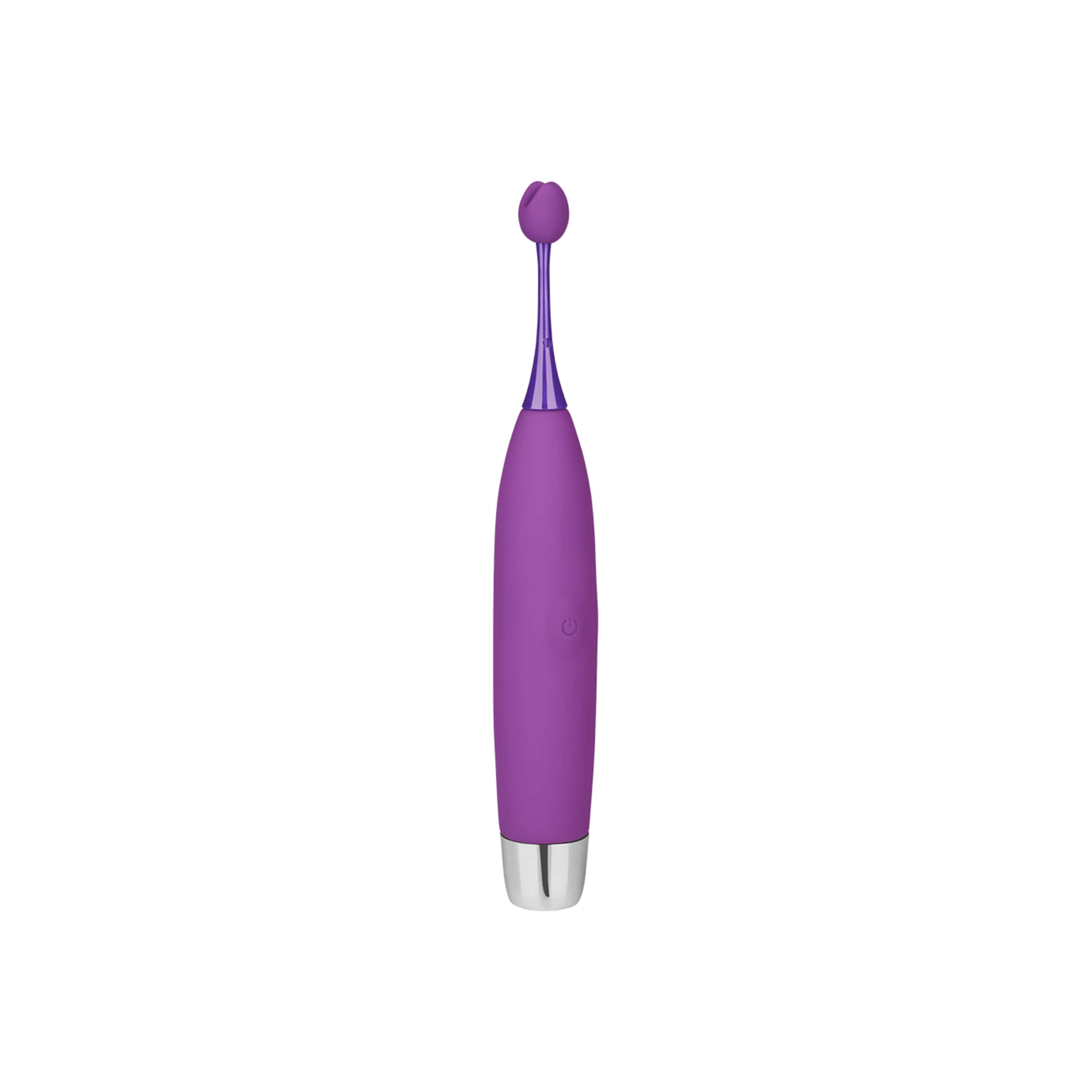 vibromasseur-élégant-à-poser-en-silicone-19-5-cm-Argent-Violet-3