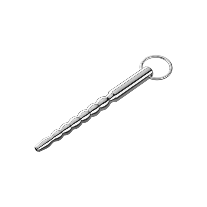 dilator-met-kogelstructuur-14-cm-Zilver-2