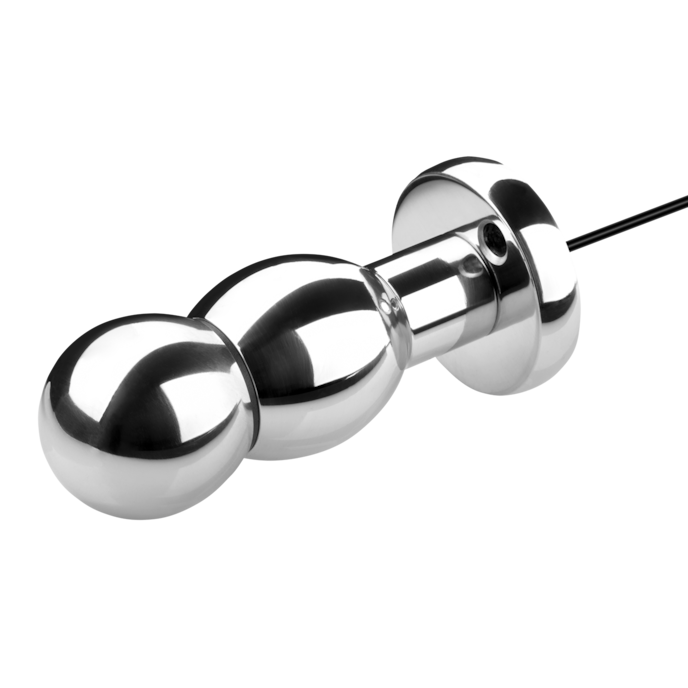 gode-anal-avec-structure-sphérique-10-cm-Argent-2