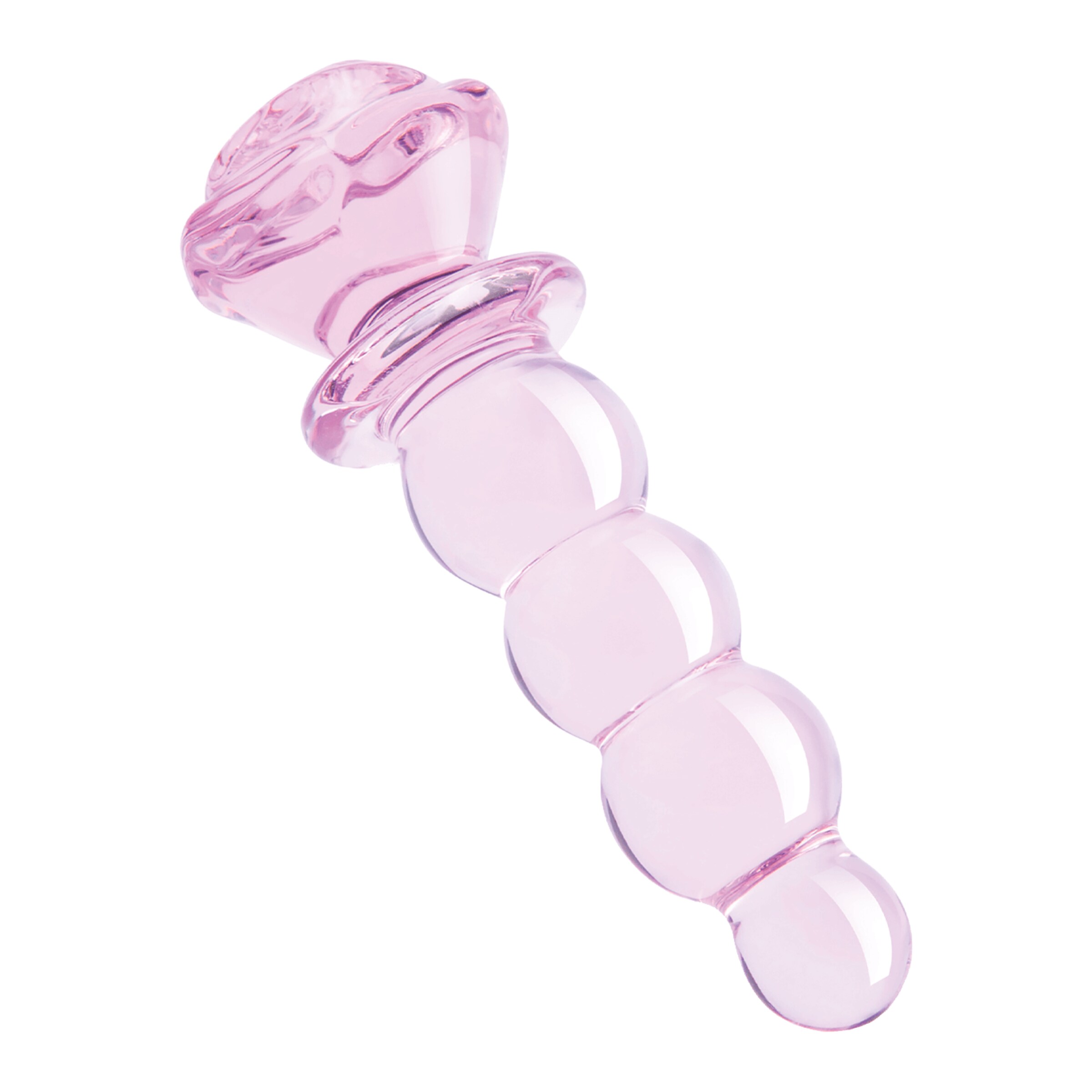 glaze-glass---rosebud-beaded-plug-14-cm-Roze-2