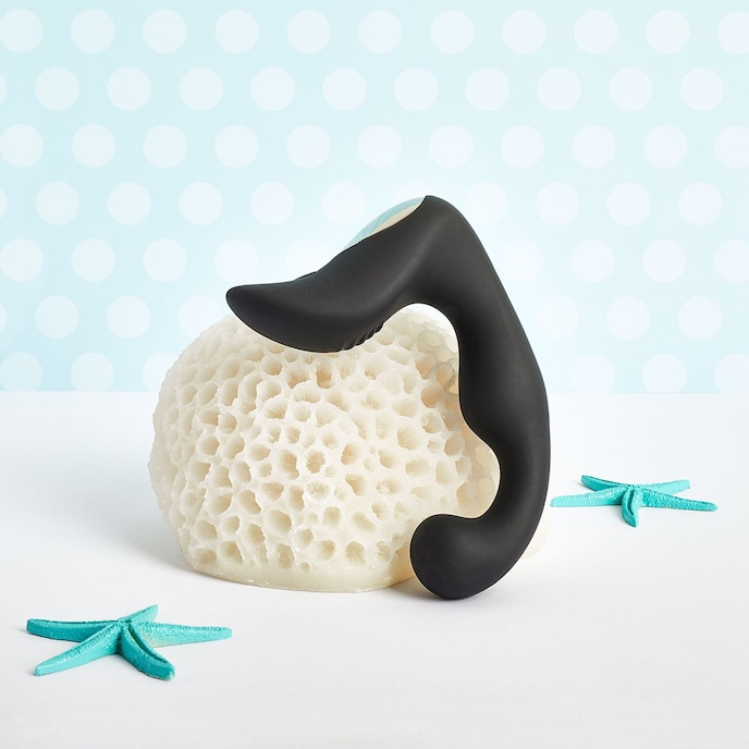 vibromasseur-anal-en-silicone-15-5-cm-Blanc-Noir-2