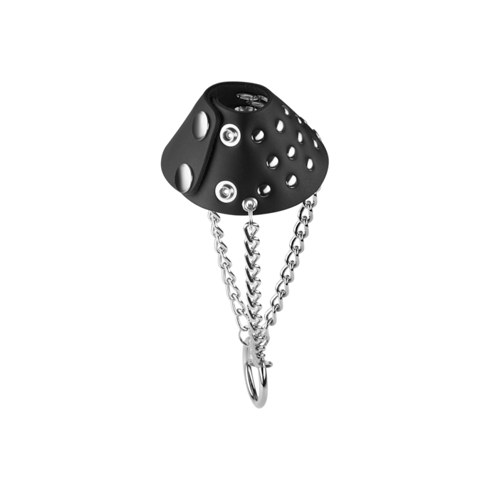 parachute-pour-testicules-avec-pointes-Argent-Noir-2