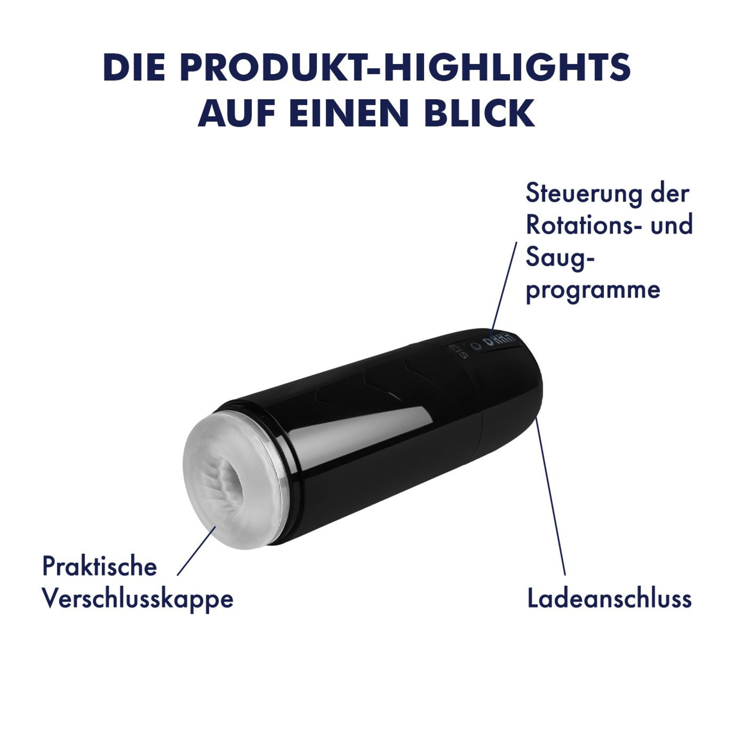 Masturbator Masturbator mit Saugfunktion, 24,5 cm  online kaufen