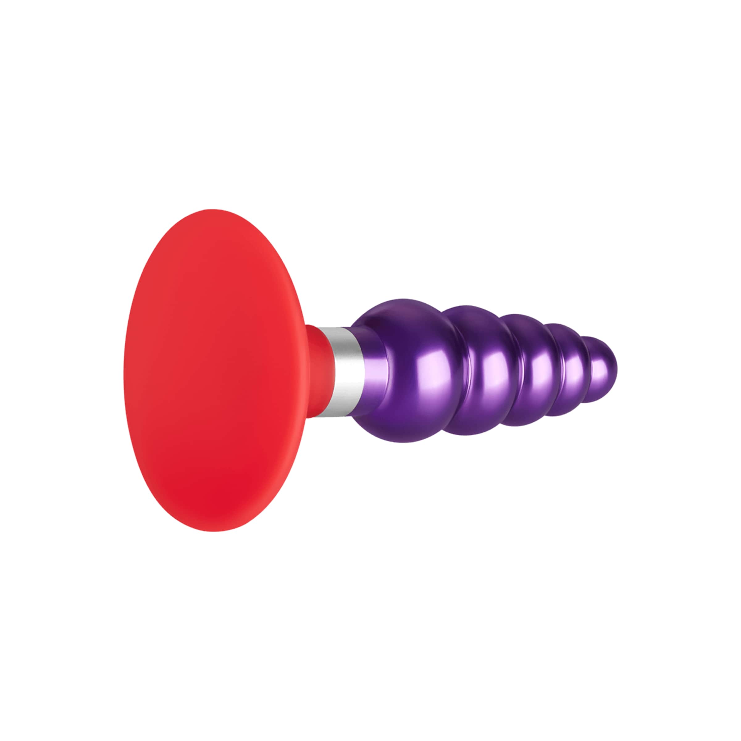 edelstahl-plug-mit-silikon-hy]saugfuß-10-cm-Lila-Rot-Silber-3