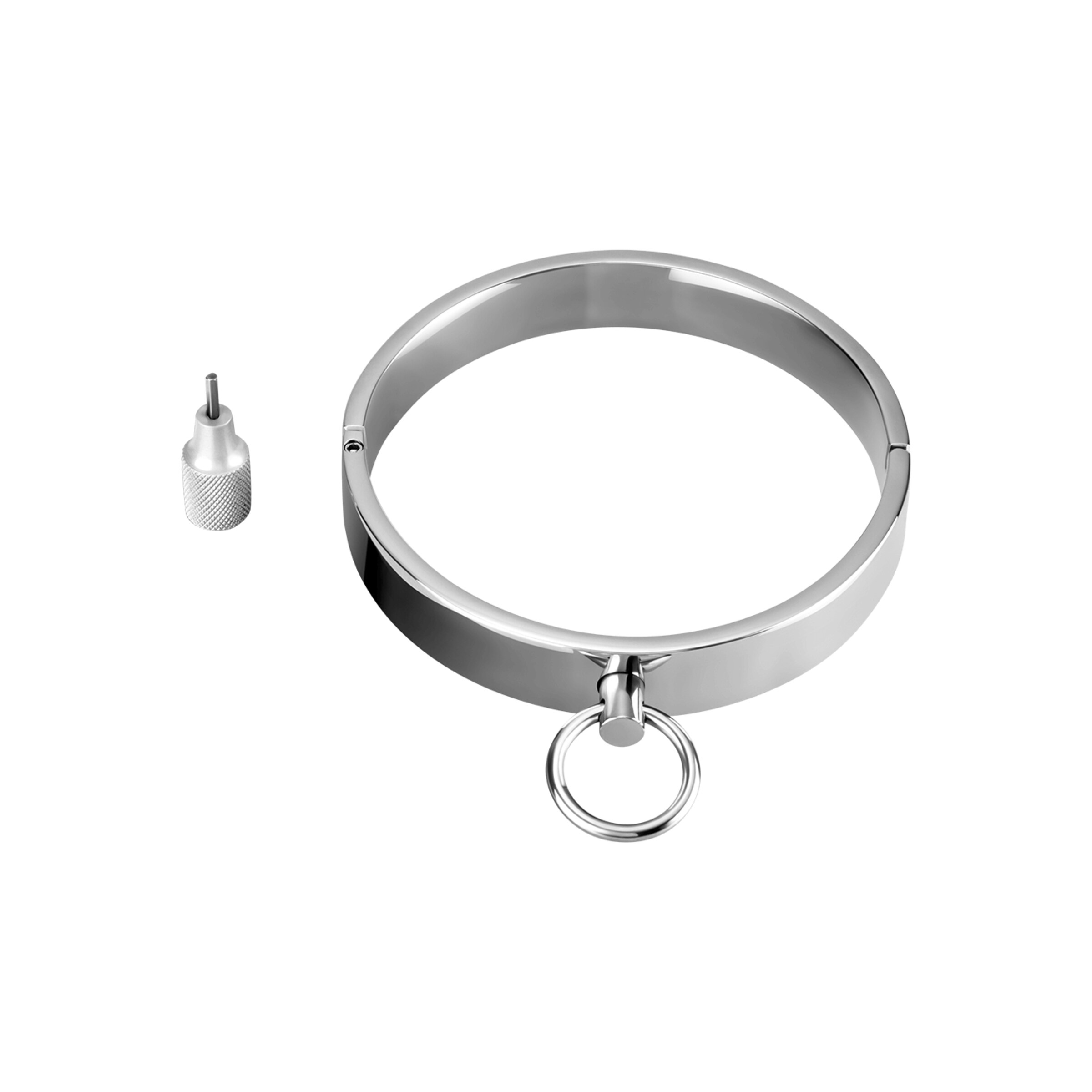 collier-desclave-large-en-acier[nbhy]-inoxydable-Argent-4