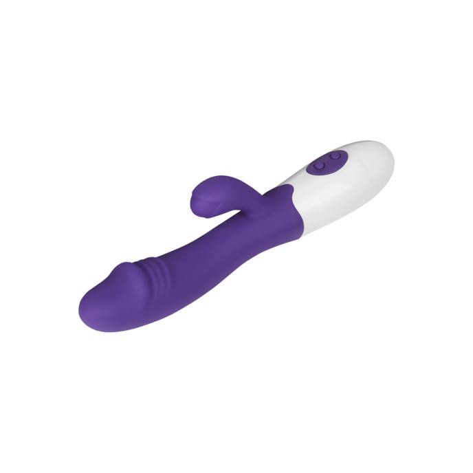 rabbit-puissant-en-silicone-avec-gland-stylisé-19-cm-Blanc-Violet-6