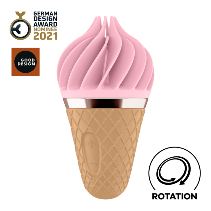 satisfyer-sweet-treat-10-5-cm-Lichtbruin-Rosegoud-Roze-1