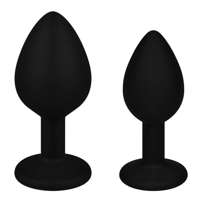 siliconen-analpluggen-met-kristal-2-maten-Oranje-2