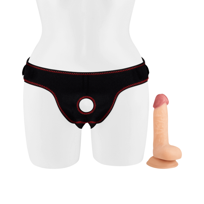 easy-strap-on-set-with-dildo-18-cm-Noir-1