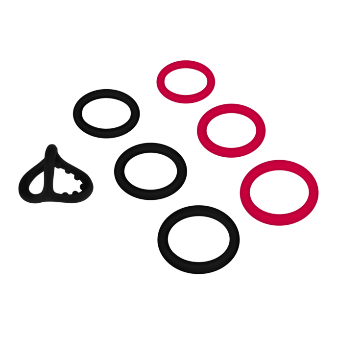 penis--en-testikelringset-van-siliconen-7-delig-Rood-Zwart-1