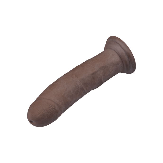 8-inch-dildo-with-suction-cup-20-5-cm-Naturel foncé-6