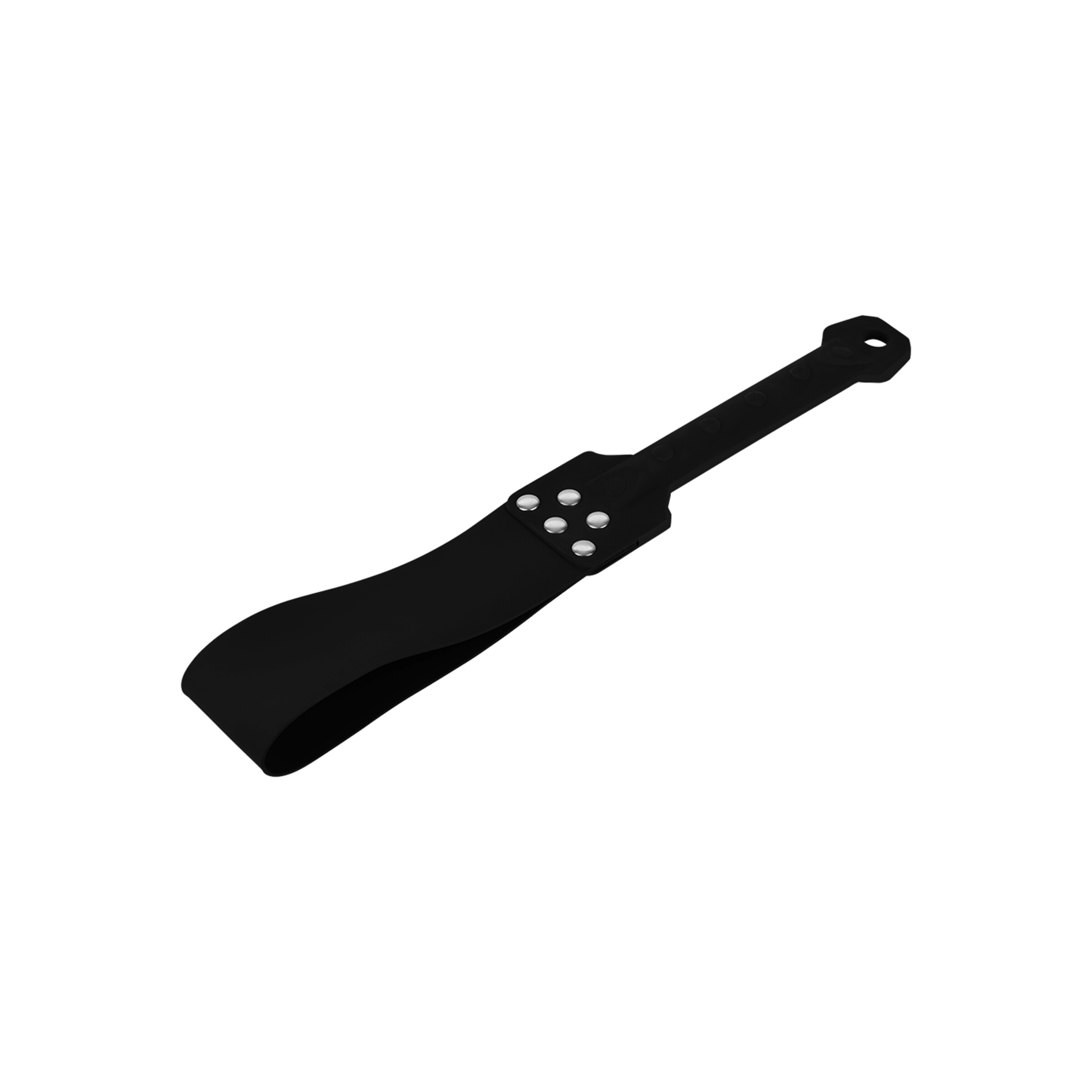 paddle-bouclé-avec-rivets-38-cm-Noir-4