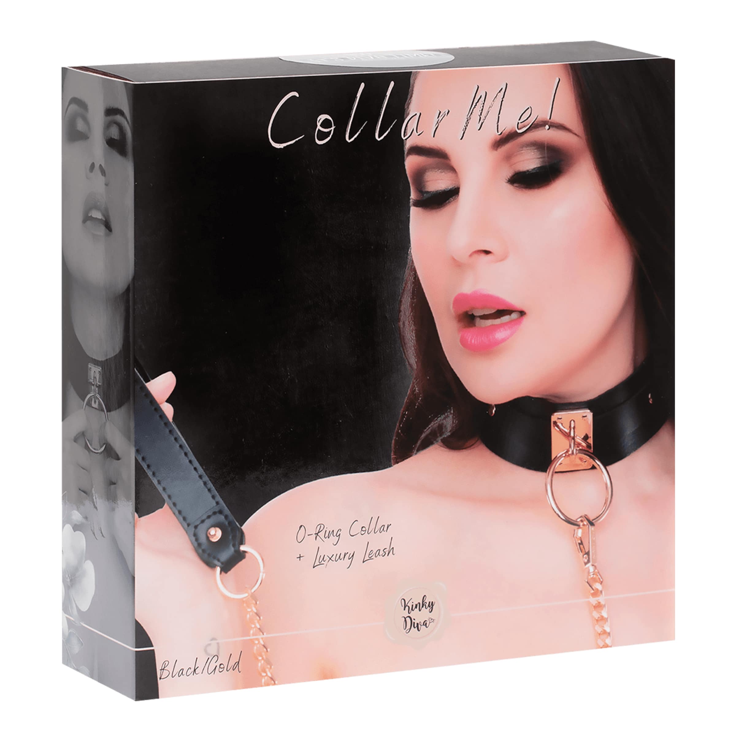 o-ring-collar-&-leash-Goud-Zwart-2