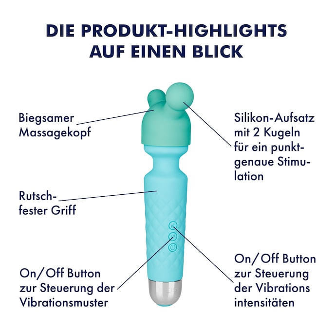 aufladbarer-silikon-massager-19-5-cm-Grün-2