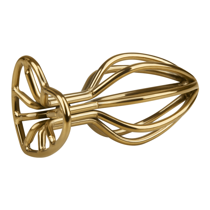 plug-anal-en-métal---taille-s-6-cm-Or-2