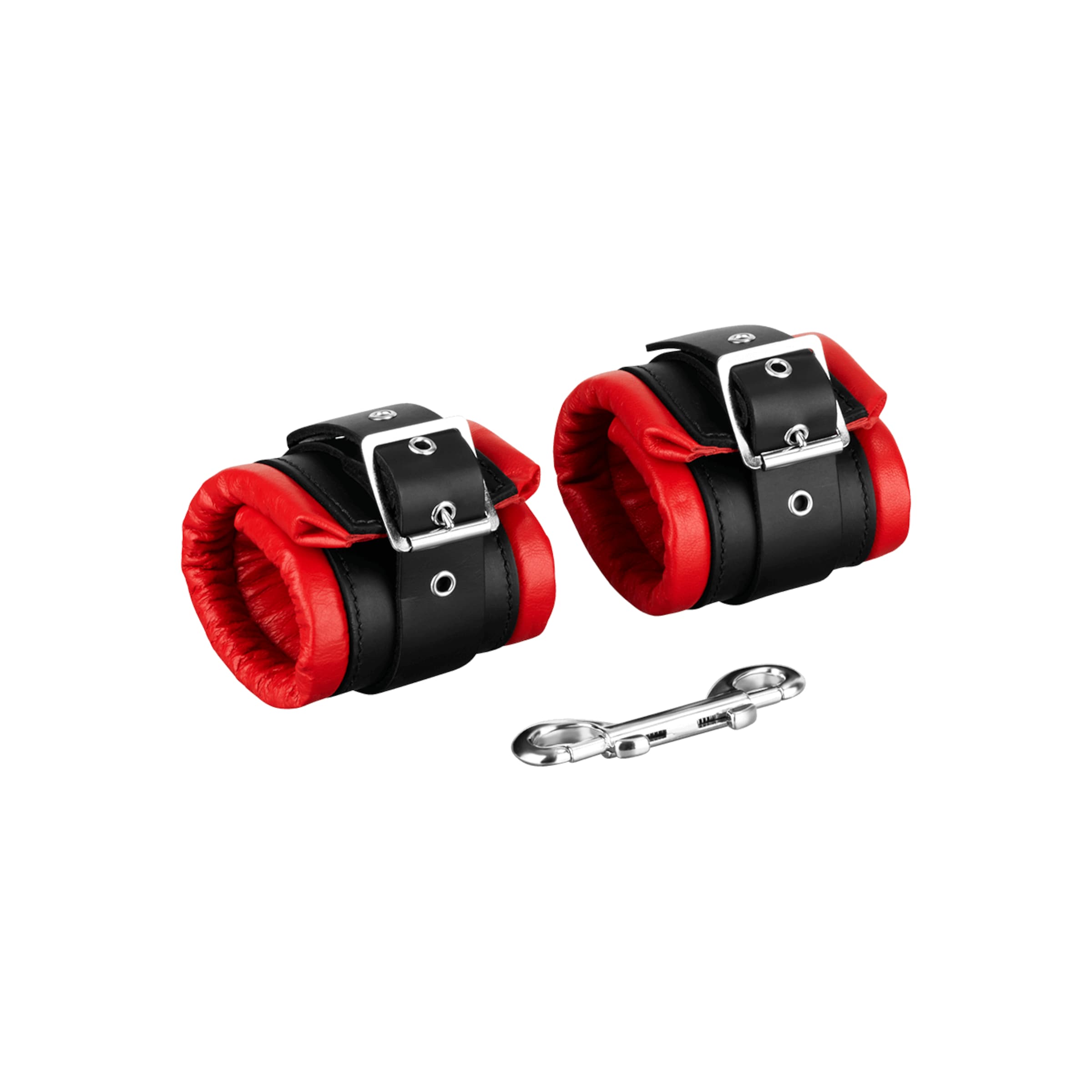 gewatteerde-handboeien-Rood-Zwart-3