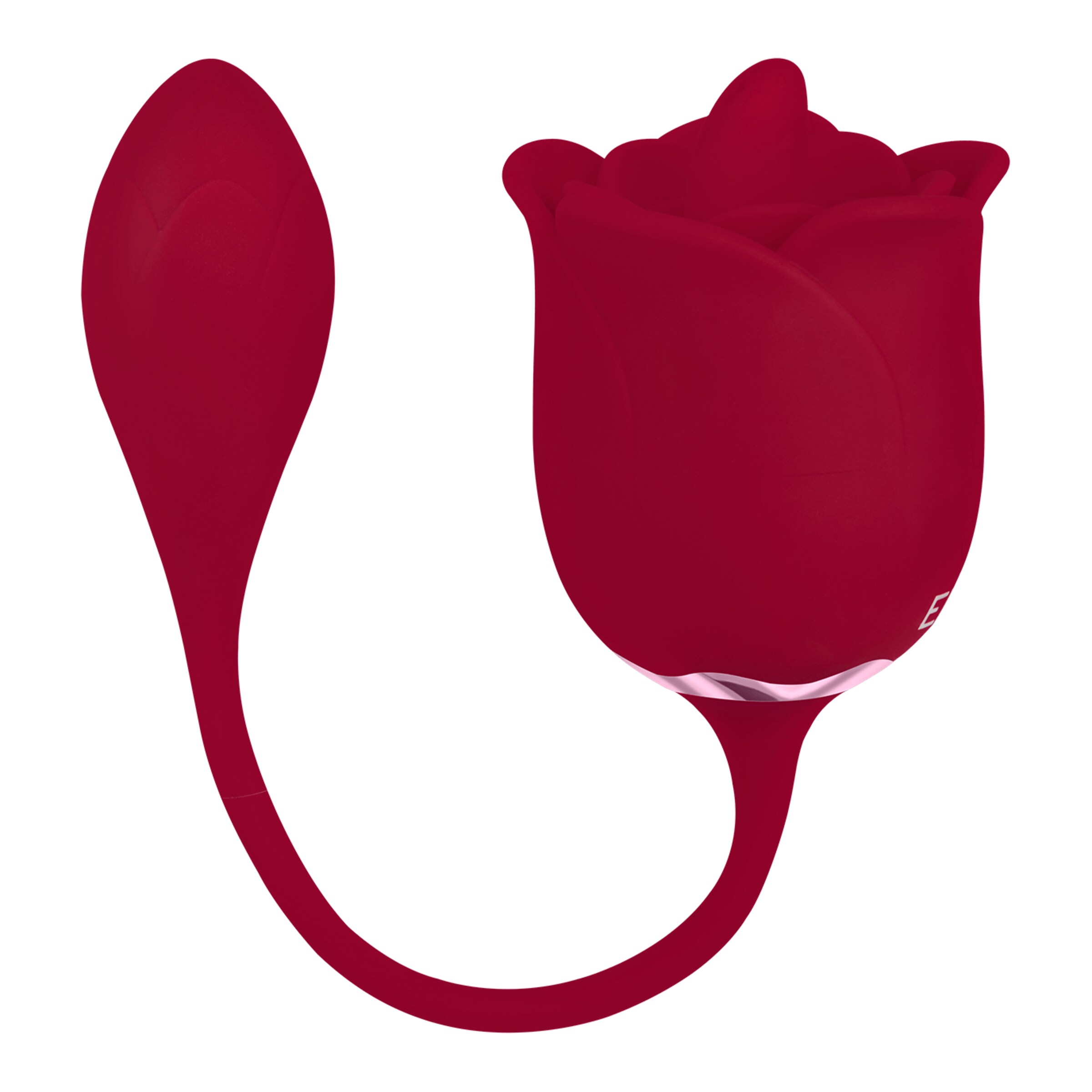 vibromasseur-à-poser-en-forme-de-rose-avec-bullet-20-cm-Rouge-3