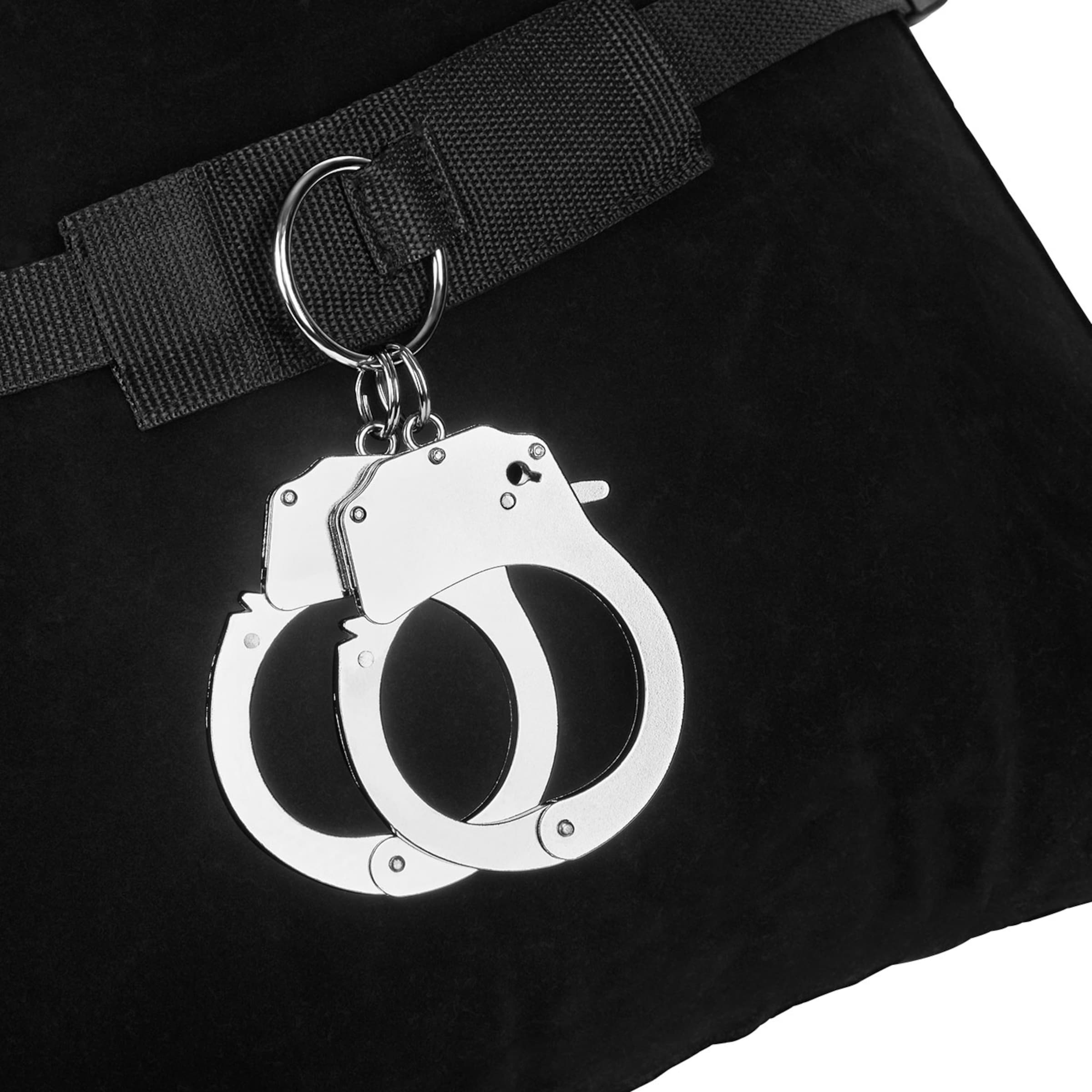 deluxe-position-master-with-cuffs-4-teile-Schwarz-Silber-2