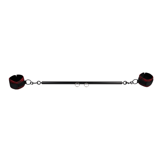 rosegasm---spreader-bar-set-with-ankle-cuffs-Rood-Zwart-2