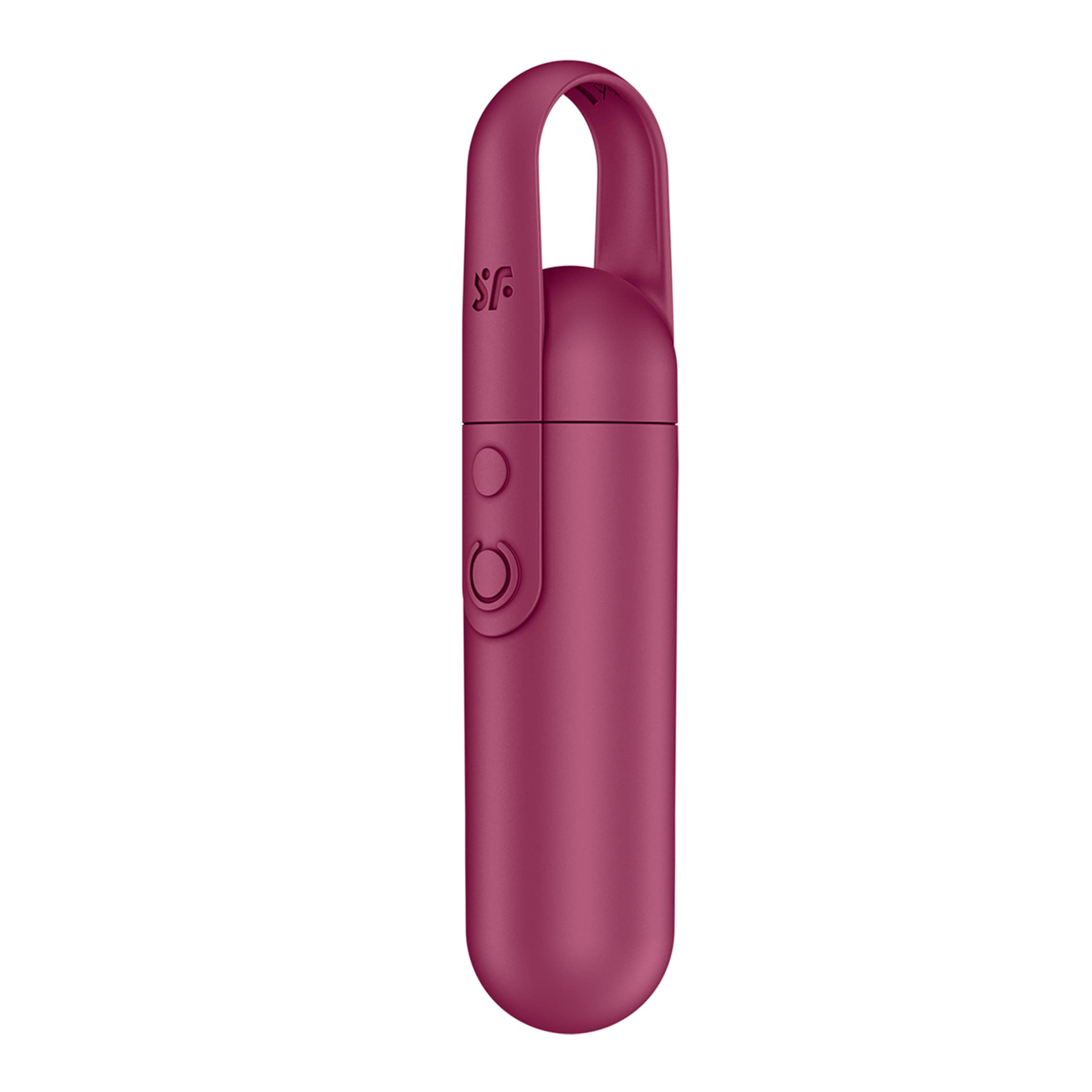 Minivibrator Satisfyer 'Bullet Groove' - Batteriebetrieben, 10 cm rot