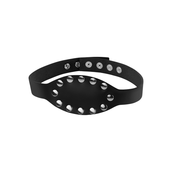 leren-gag-met-kussen-Schwarz-Silber-3