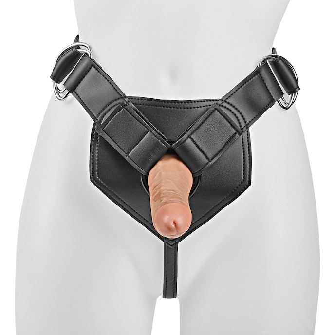 strap-on-harness-20-cm-7-pièces-Naturel clair-Noir-6