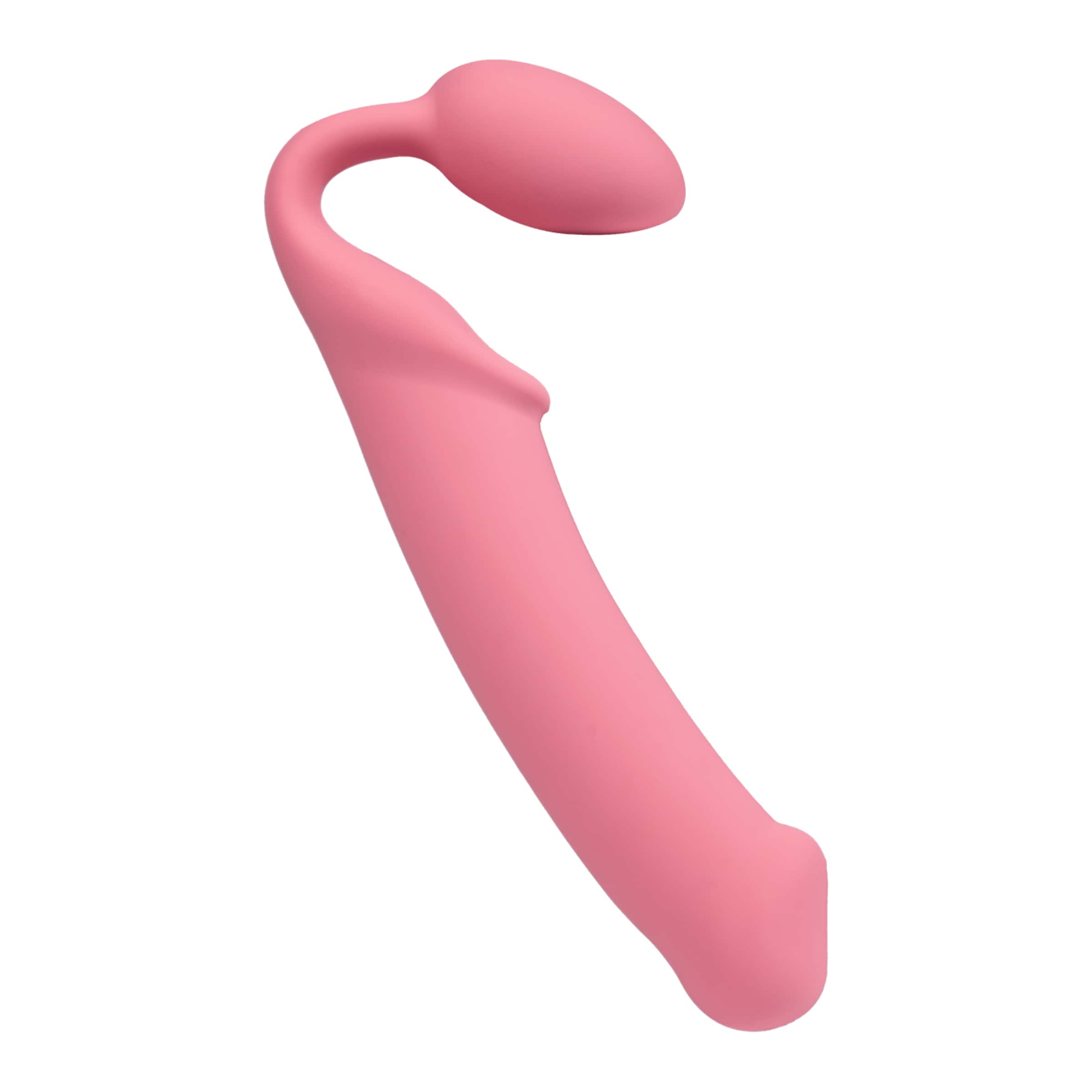 eis de umschnalldildo Doppelter Strap-On-Dildo aus Silikon, 16 cm pink ❤️ online kaufen main image 1