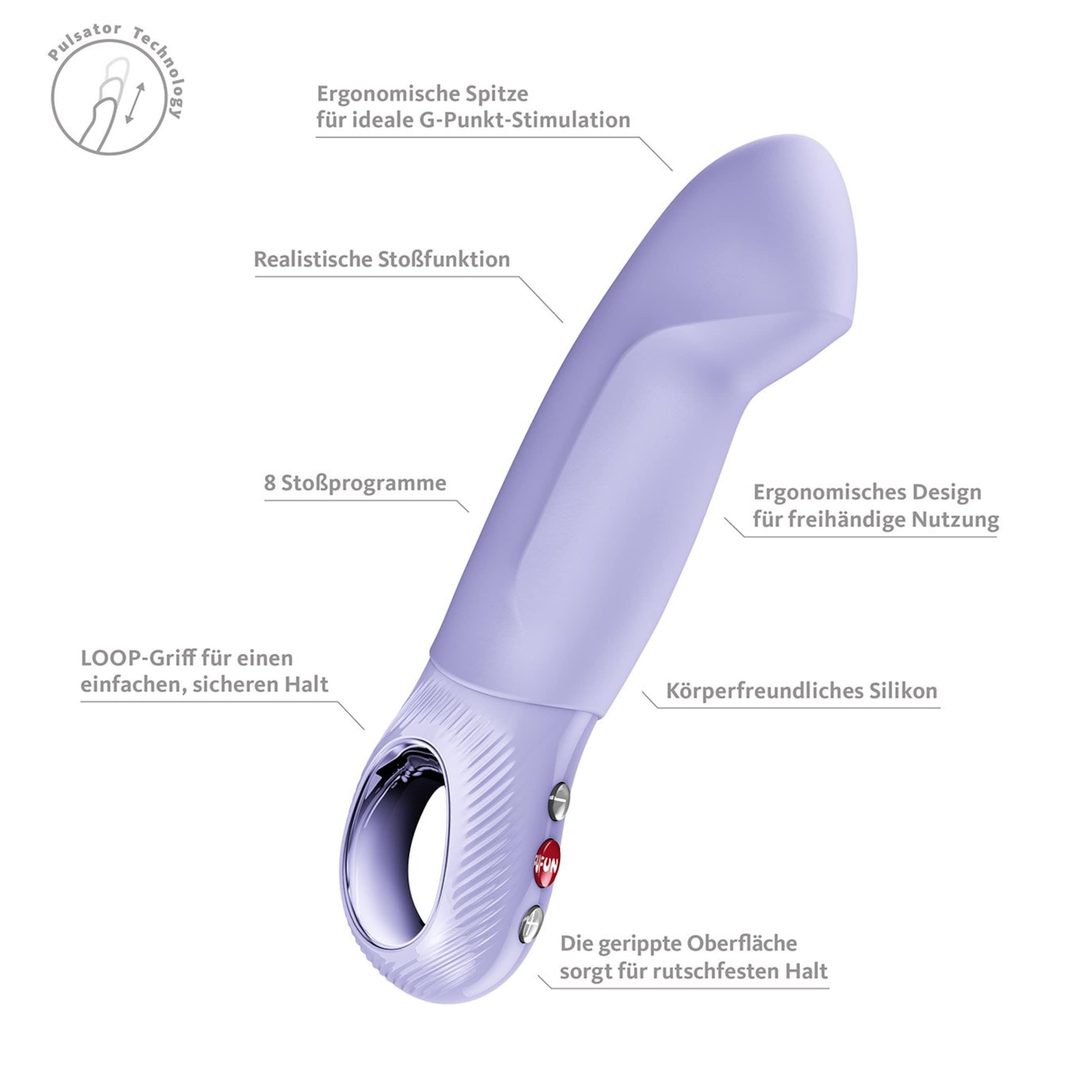 G-Punkt-Vibrator Fun Factory 'Stronic G Forte', 19,4 cm flieder  online  kaufen