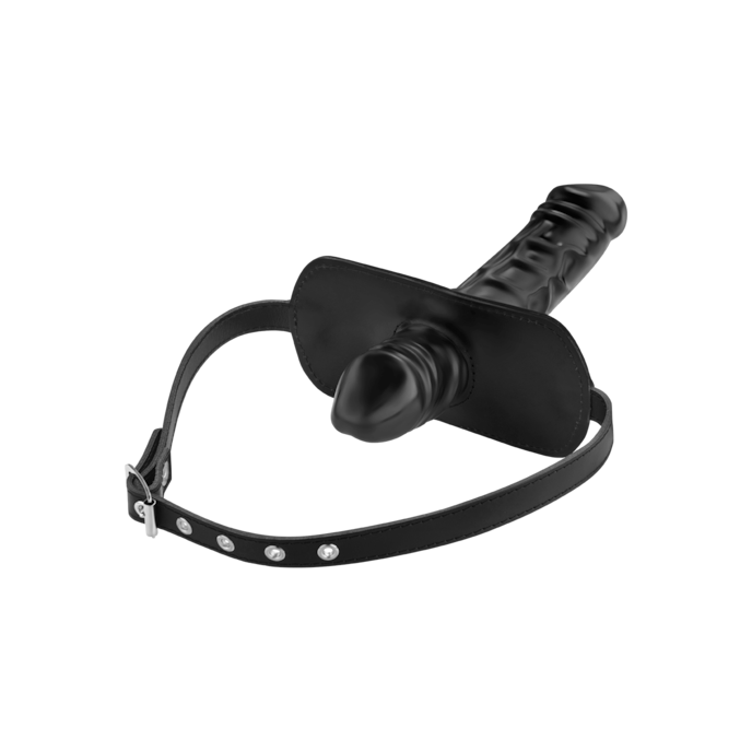 gag-met-dubbele-dildo-Schwarz-3