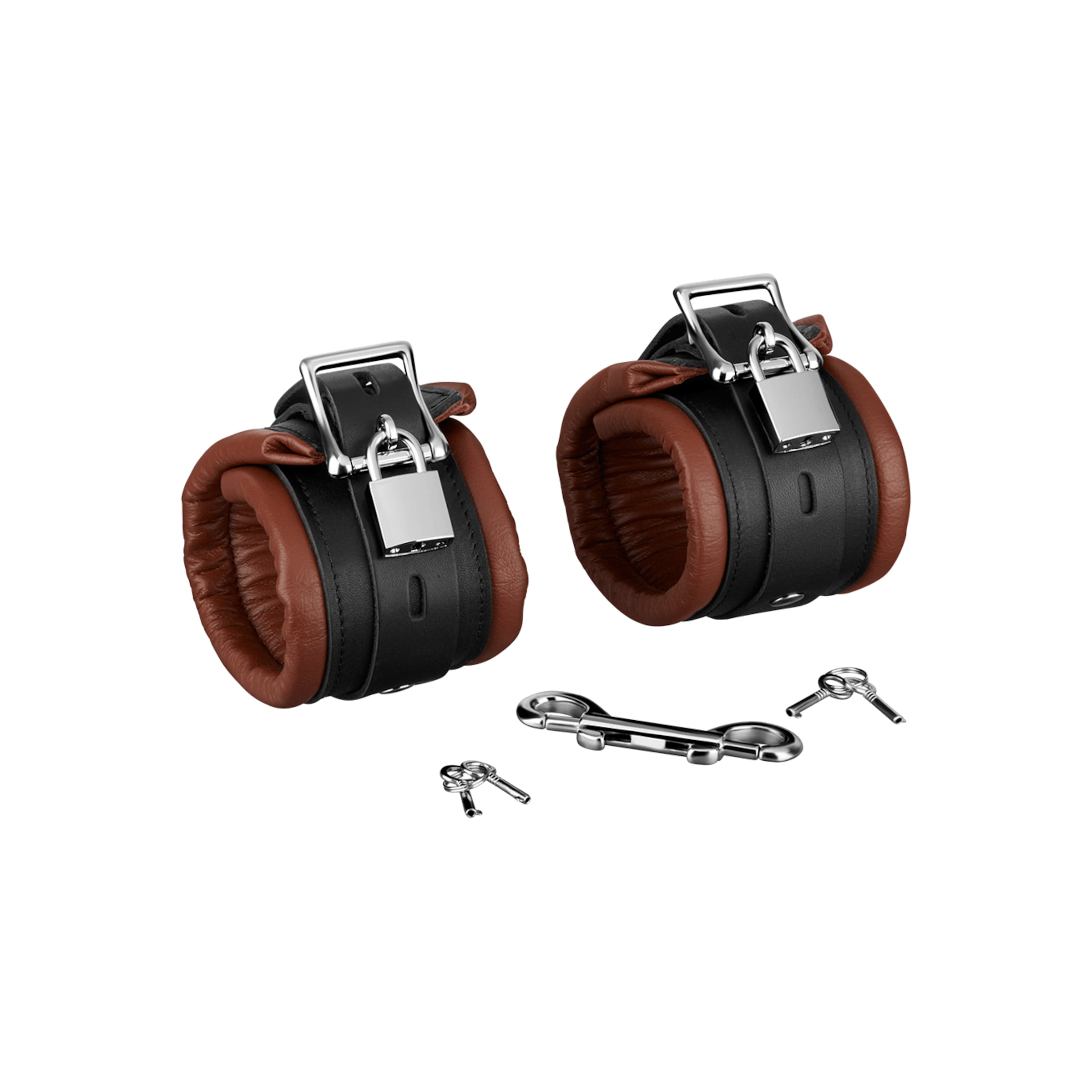 afsluitbare-gewatteerde-voetboeien-Bruin-Zwart-3