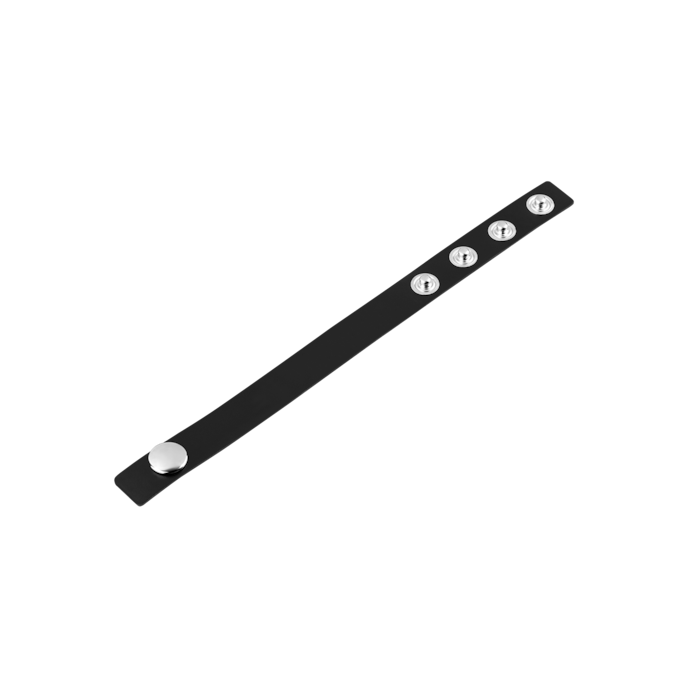 sangle-en-cuir-pour-pénis-avec-boutons-pression-Noir-3