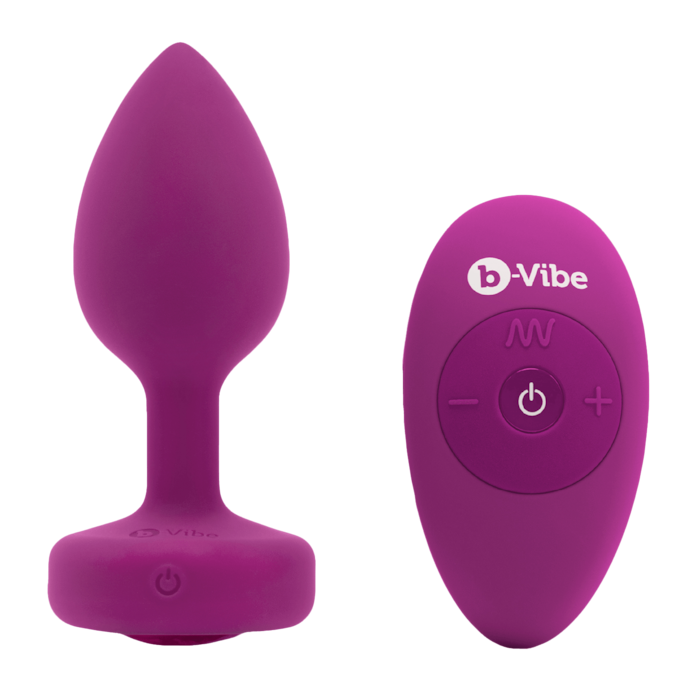 vibrating-jewel-plug---s/m-9-8-cm-Violett-1