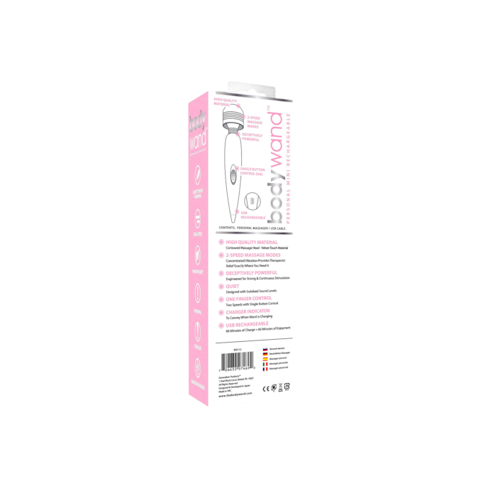 personal-mini-massager-15-cm-Rosa-Weiß-4