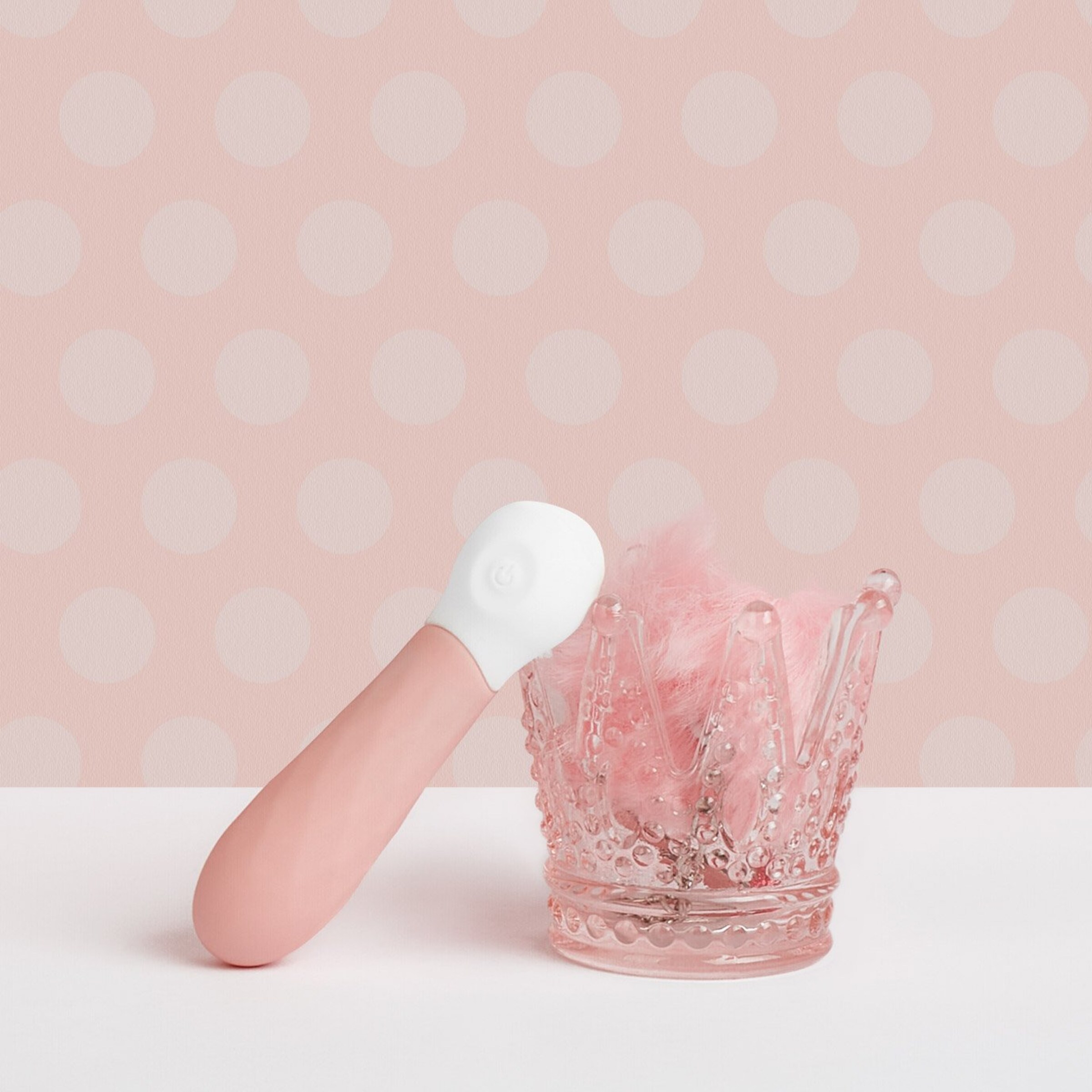 vibrator-mit-diamant-hy]struktur-11-5-cm-Rosa-Weiß-2