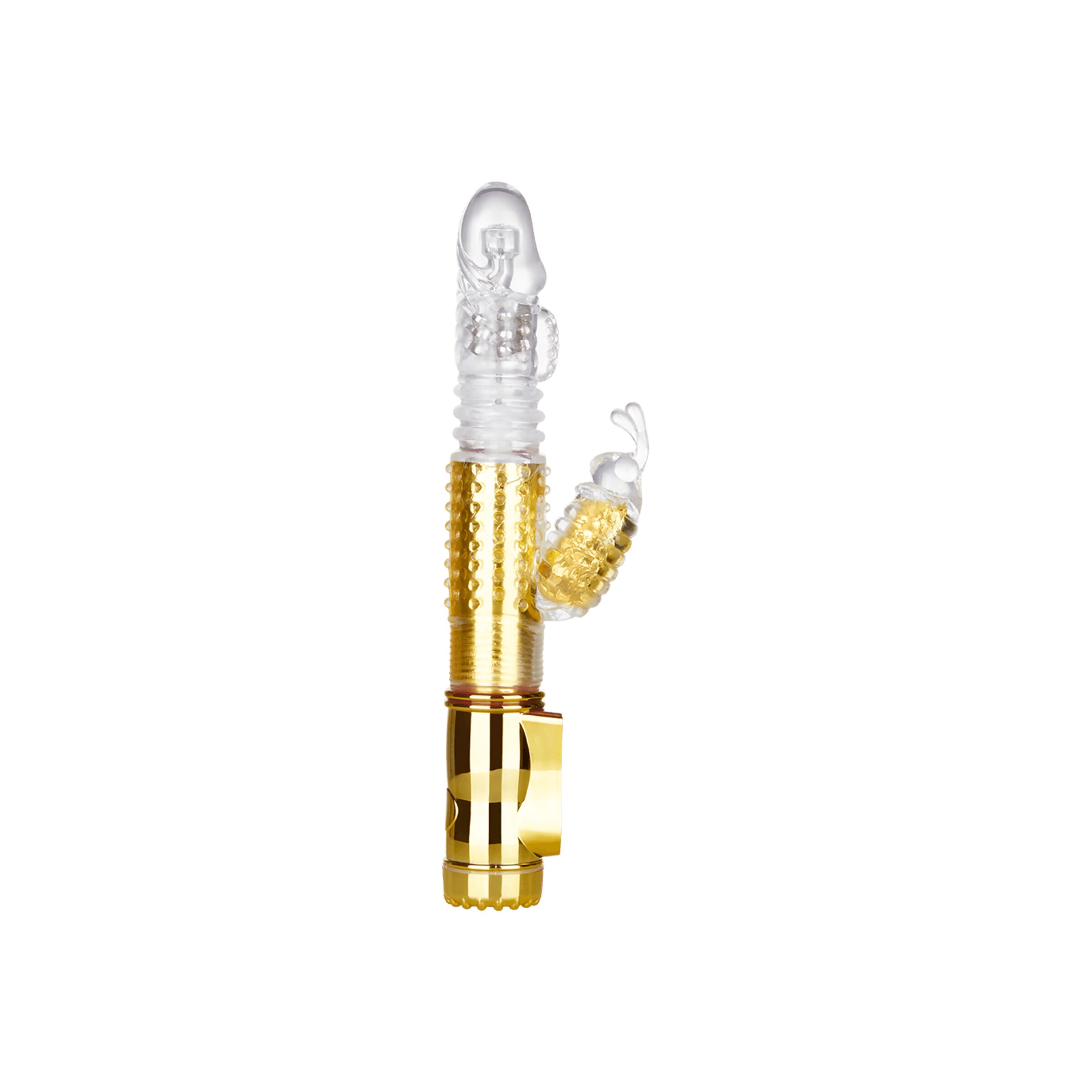 stoßender-perlen-hy]vibrator-26-cm-Gold-Transparent-3