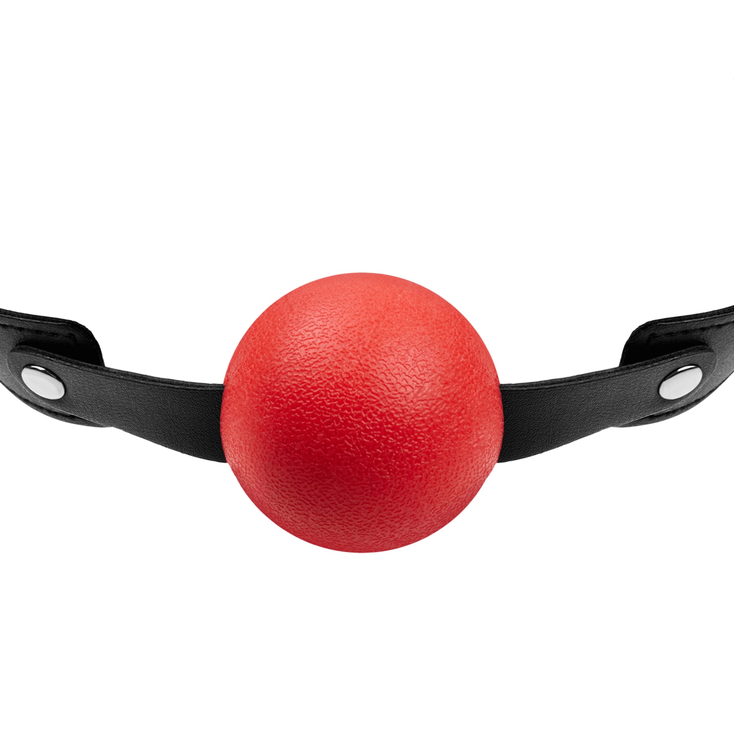 ball-hy]-gag-met-zachte-band-Rood-Zwart-3