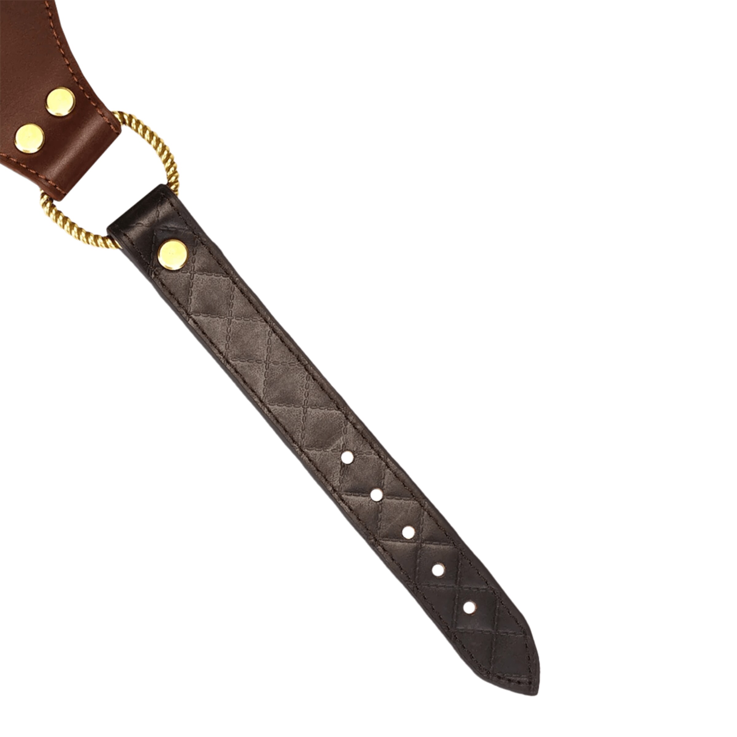 slip-van-rijleer-Bruin-Goud-Zwart-3