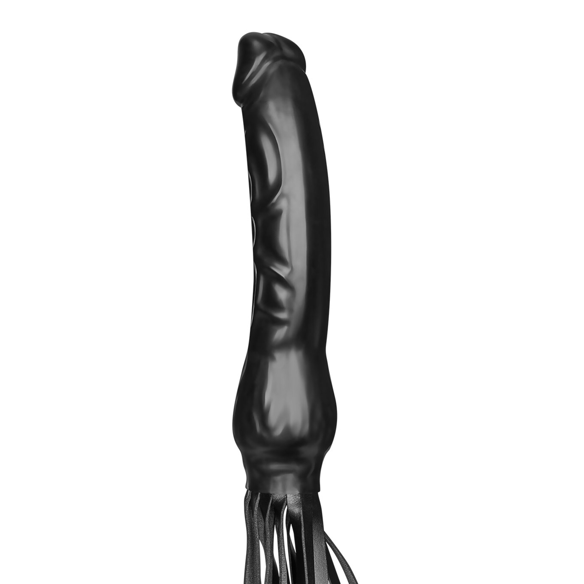latexdildo-mit-15-leder-hy]riemen-13-cm-Schwarz-3