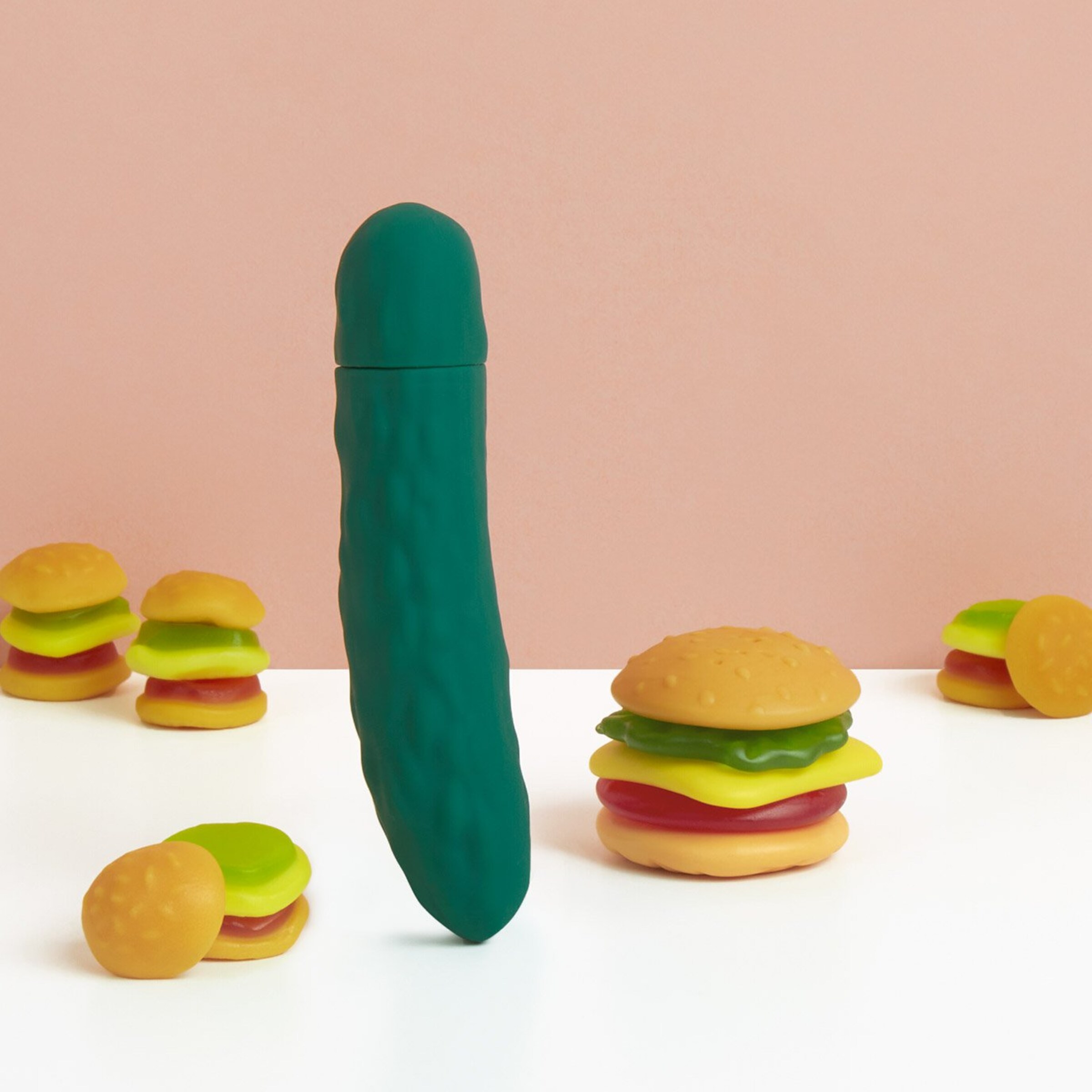 mini-vibromasseur-cornichon-12-2-cm-Vert foncé-2