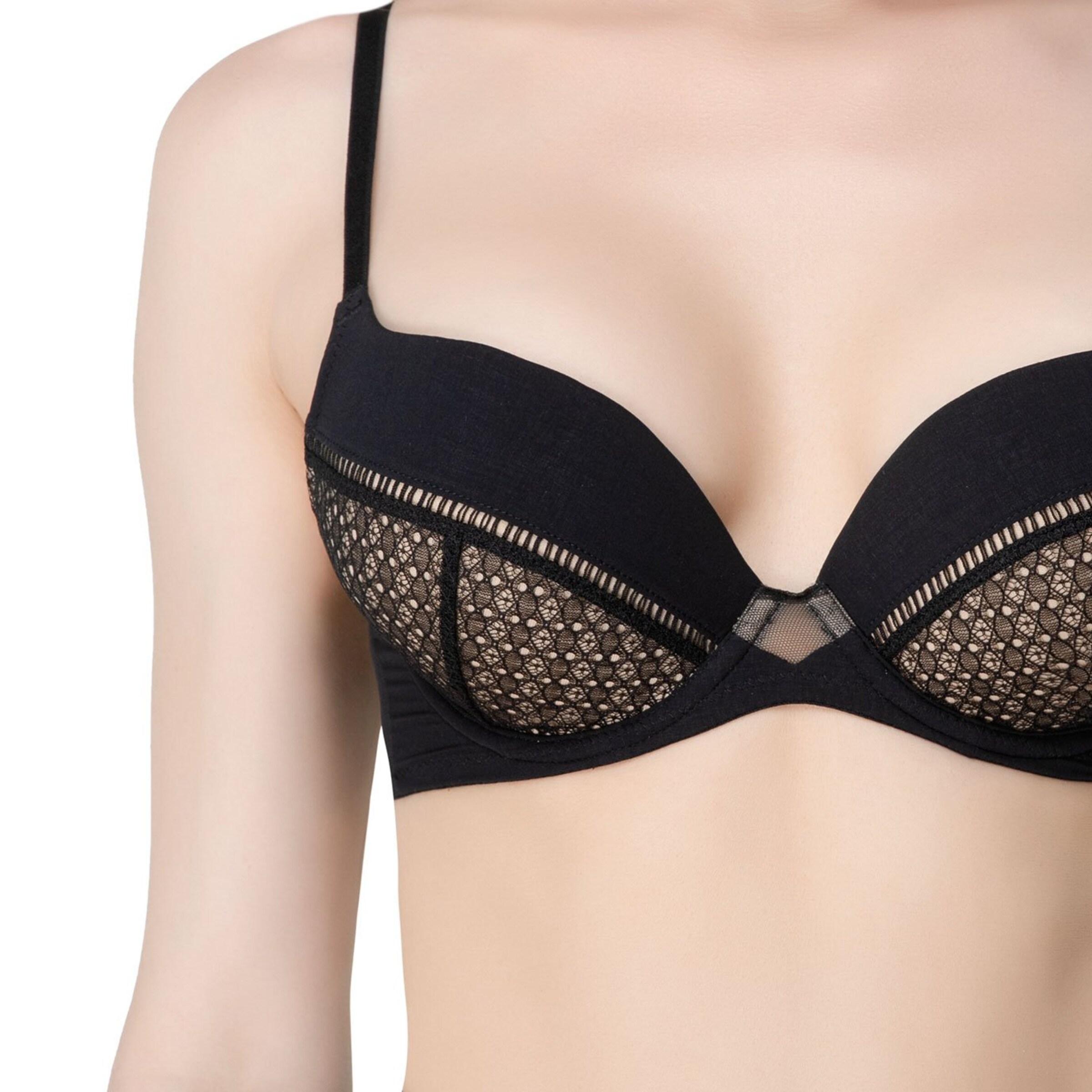 graphic-luxe---plunge-Beige-Zwart-5