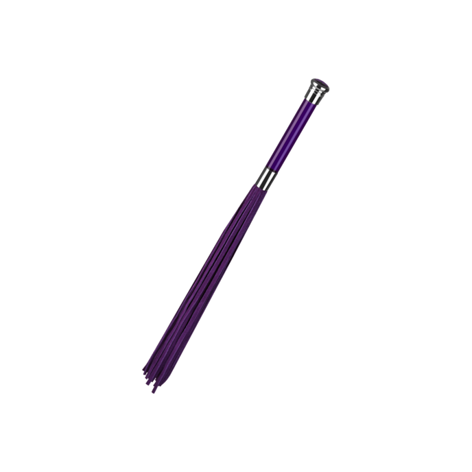 suede-flogger-with-glass-handle-58-cm-Violet-1