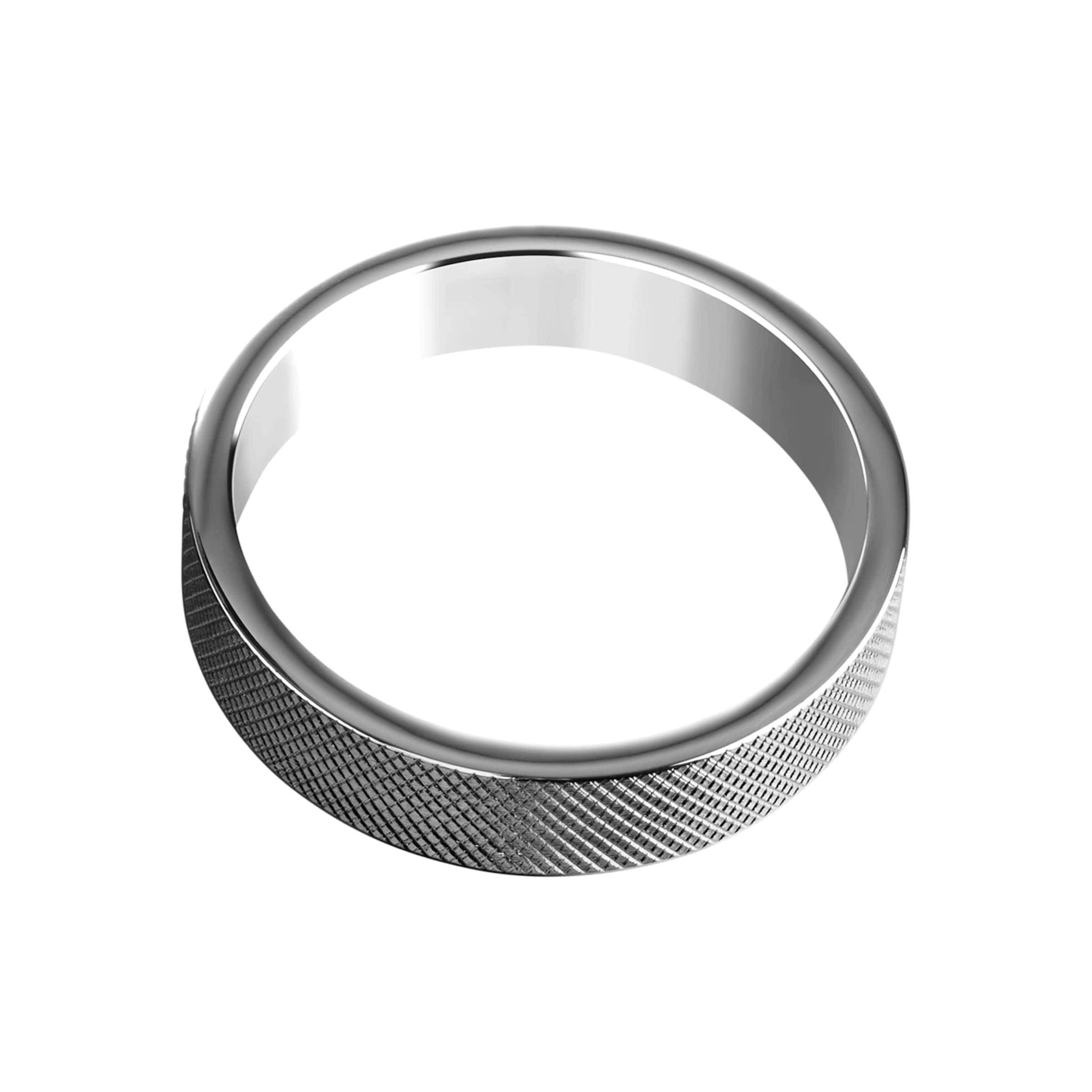 massieve-ring-met-ruitvorm-5-5-cm-Zilver-4