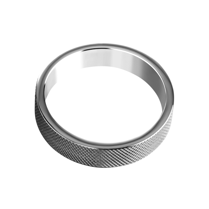 massieve-ring-met-ruitvorm-5-5-cm-Zilver-4