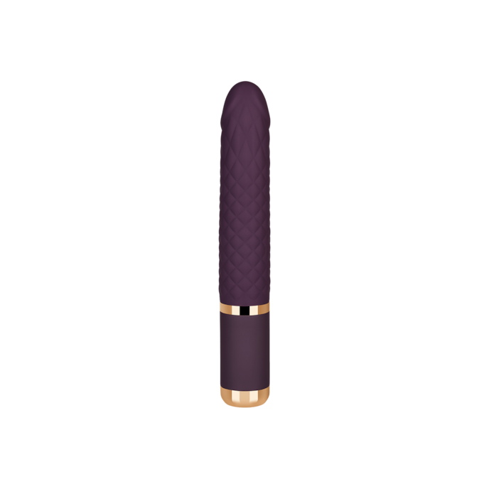 vibromasseur-de-luxe-avec-perles-et-motif-losange-23-5-cm-Or-Violet-4
