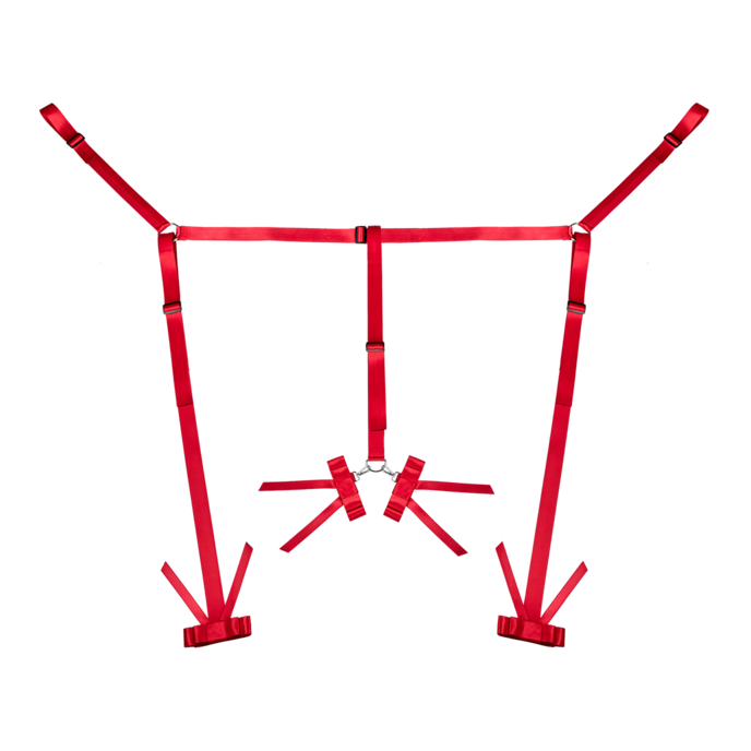 bett-fessel-set-mit-schleifen-Rot-3