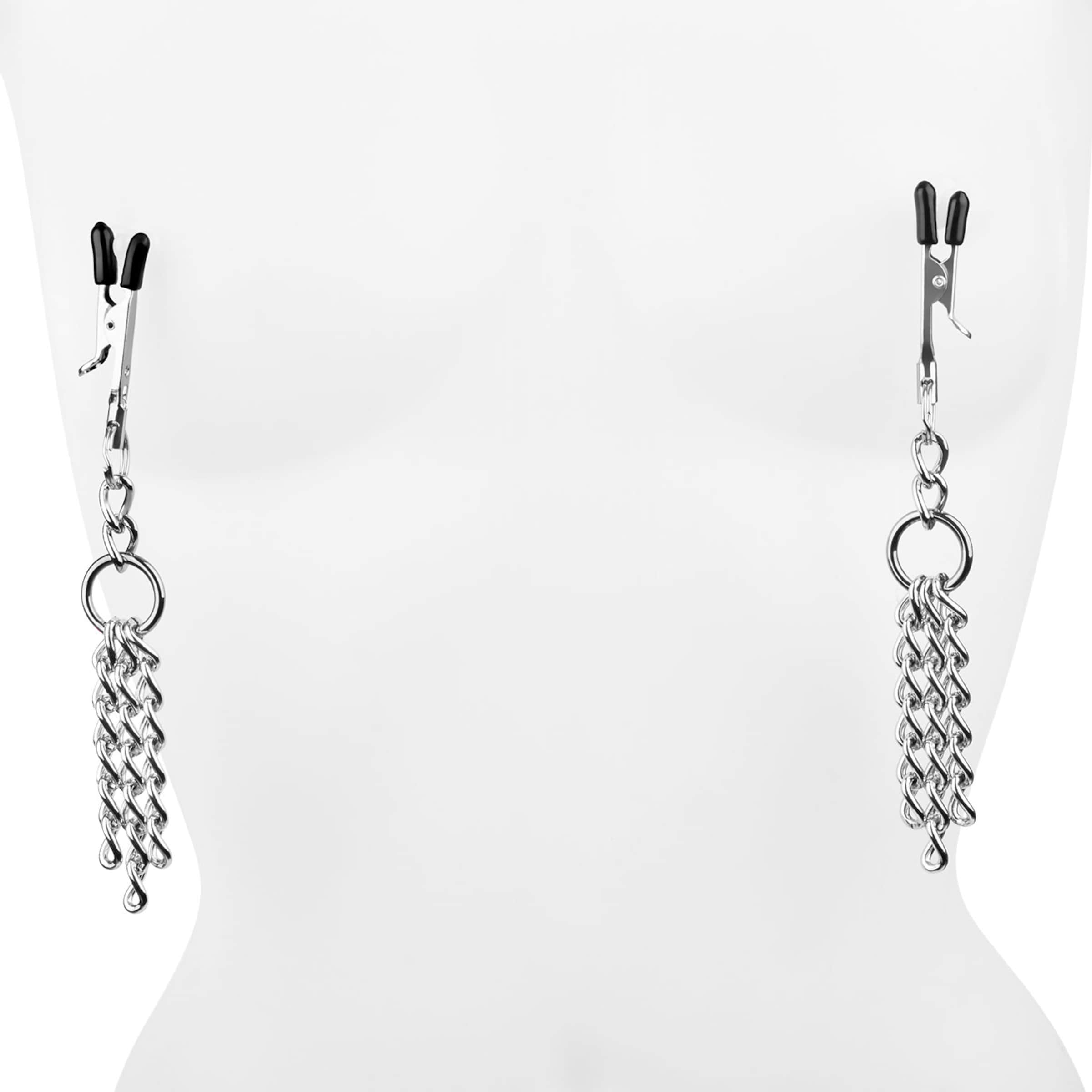 klemmen-met-kettingen-Zilver-Zwart-4